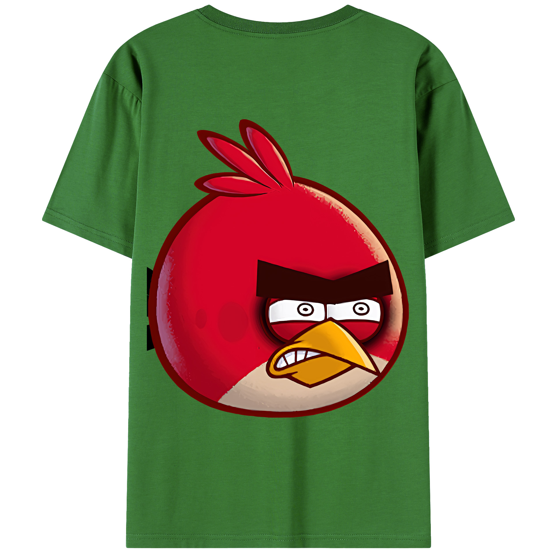（画像用） Angry Birds アングリーバード レディース半袖Tシャツ(バックプリント)